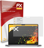 atFoliX FX-Antireflex Displayschutzfolie für Apple MacBook Pro 2021 (14 inch)