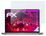 Glasfolie atFoliX kompatibel mit Apple MacBook Pro 2023 14 Inch, 9H Hybrid-Glass FX