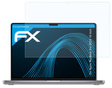 Schutzfolie atFoliX kompatibel mit Apple MacBook Pro 2023 16 Inch, ultraklare FX (2X)