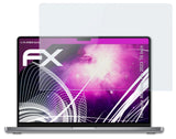 Glasfolie atFoliX kompatibel mit Apple MacBook Pro 2023 16 Inch, 9H Hybrid-Glass FX