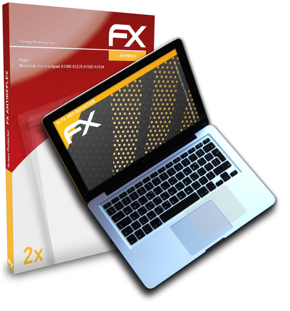 atFoliX FX-Antireflex Displayschutzfolie für Apple MacBook Pro Trackpad (A1286 A1278 A1502 A1534)