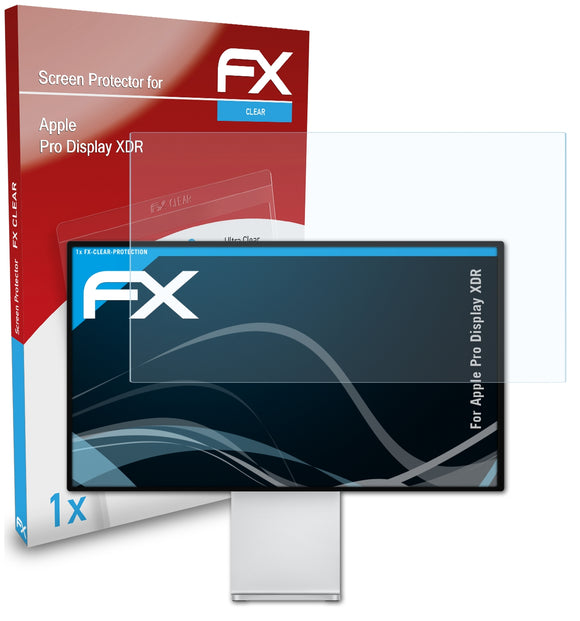 atFoliX FX-Clear Schutzfolie für Apple Pro Display XDR