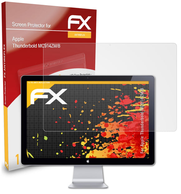 atFoliX FX-Antireflex Displayschutzfolie für Apple Thunderbold (MC914ZM/B)
