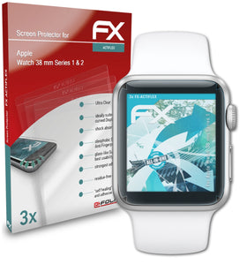 atFoliX FX-ActiFleX Displayschutzfolie für Apple Watch 38 mm (Series 1 & 2)