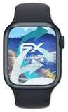 Schutzfolie atFoliX passend für Apple Watch 41 mm Series 8, ultraklare und flexible FX (3X)