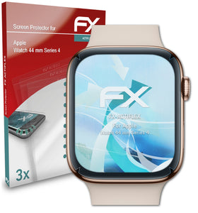 atFoliX FX-ActiFleX Displayschutzfolie für Apple Watch 44 mm (Series 4)
