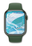Schutzfolie atFoliX passend für Apple Watch 45 mm Series 7, ultraklare und flexible FX (3X)