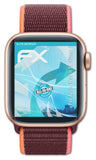 Schutzfolie atFoliX passend für Apple Watch SE 40mm, ultraklare und flexible FX (3X)