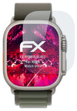 Glasfolie atFoliX kompatibel mit Apple Watch Ultra, 9H Hybrid-Glass FX