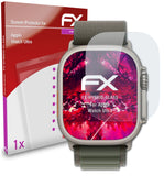 atFoliX FX-Hybrid-Glass Panzerglasfolie für Apple Watch Ultra