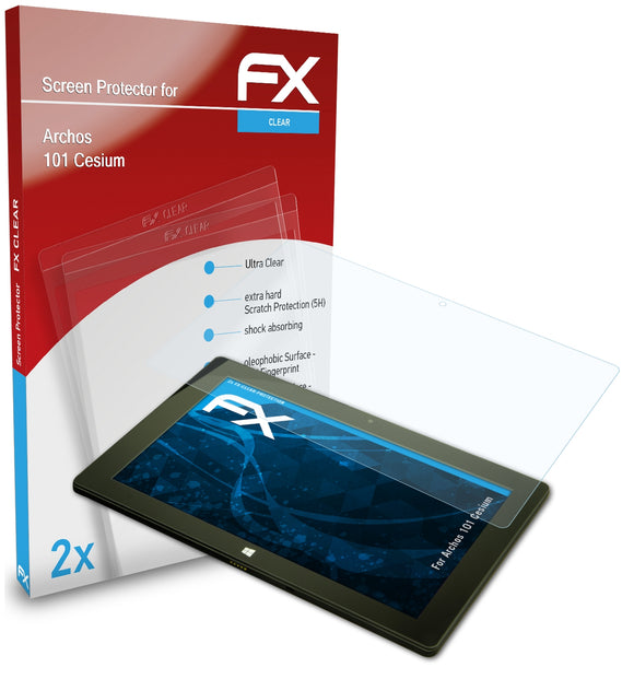 atFoliX FX-Clear Schutzfolie für Archos 101 Cesium
