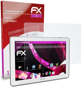 atFoliX FX-Hybrid-Glass Panzerglasfolie für Archos 101 Magnus