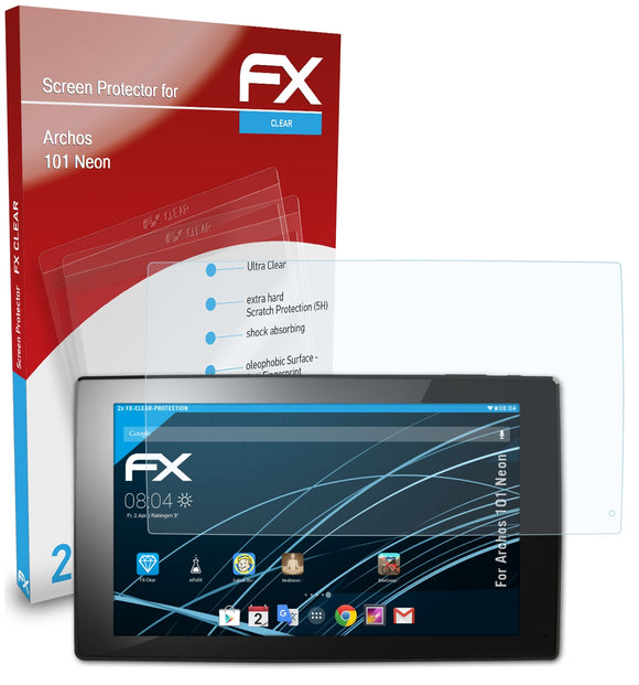 atFoliX FX-Clear Schutzfolie für Archos 101 Neon