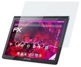 Glasfolie atFoliX kompatibel mit Archos 101 Oxygen, 9H Hybrid-Glass FX