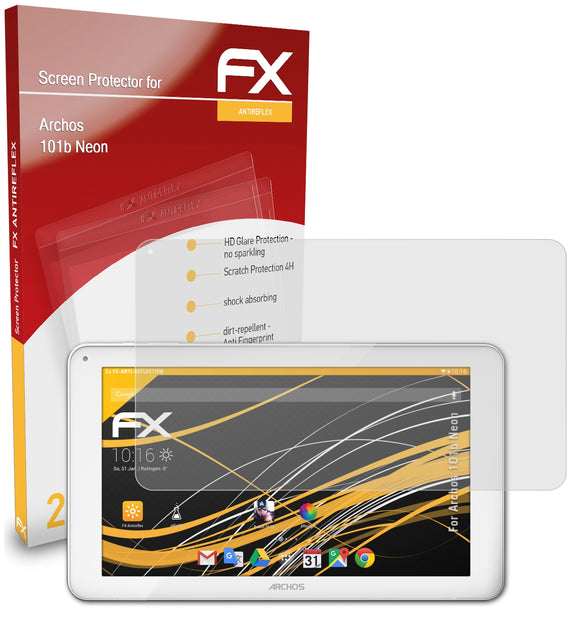 atFoliX FX-Antireflex Displayschutzfolie für Archos 101b Neon