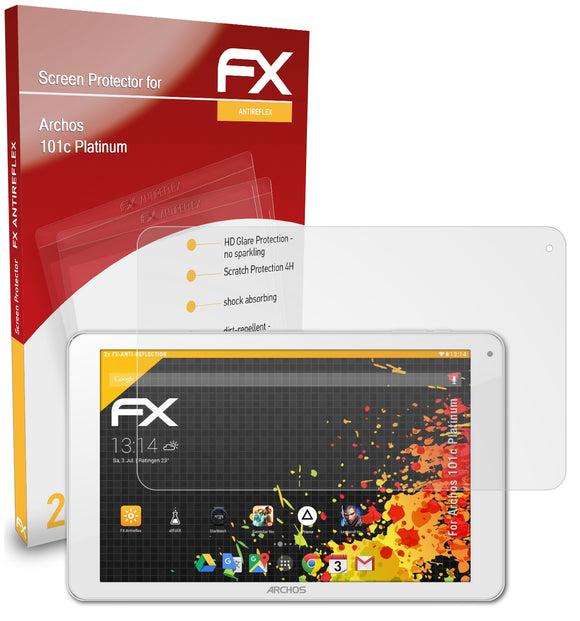 atFoliX FX-Antireflex Displayschutzfolie für Archos 101c Platinum