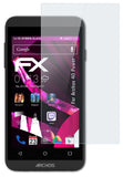 Glasfolie atFoliX kompatibel mit Archos 40 Power, 9H Hybrid-Glass FX