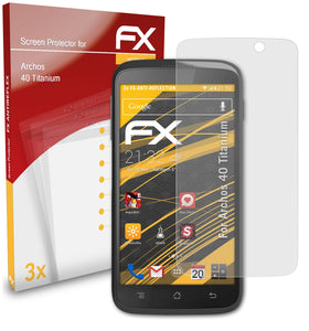 atFoliX FX-Antireflex Displayschutzfolie für Archos 40 Titanium