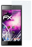 atFoliX Glasfolie kompatibel mit Archos 45c Platinum, 9H Hybrid-Glass FX Panzerfolie