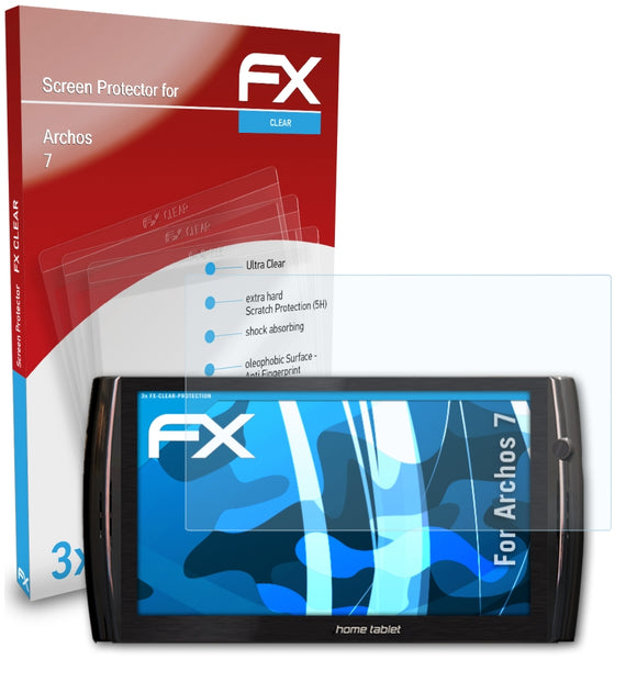 atFoliX FX-Clear Schutzfolie für Archos 7