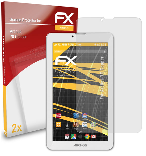 atFoliX FX-Antireflex Displayschutzfolie für Archos 70 Copper