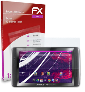 atFoliX FX-Hybrid-Glass Panzerglasfolie für Archos 70 Internet Tablet