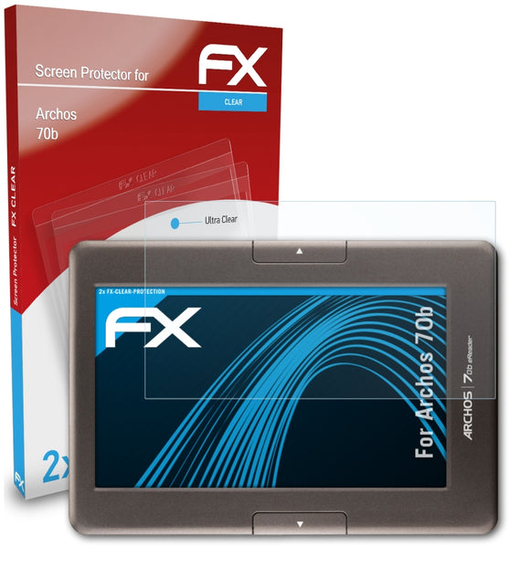 atFoliX FX-Clear Schutzfolie für Archos 70b