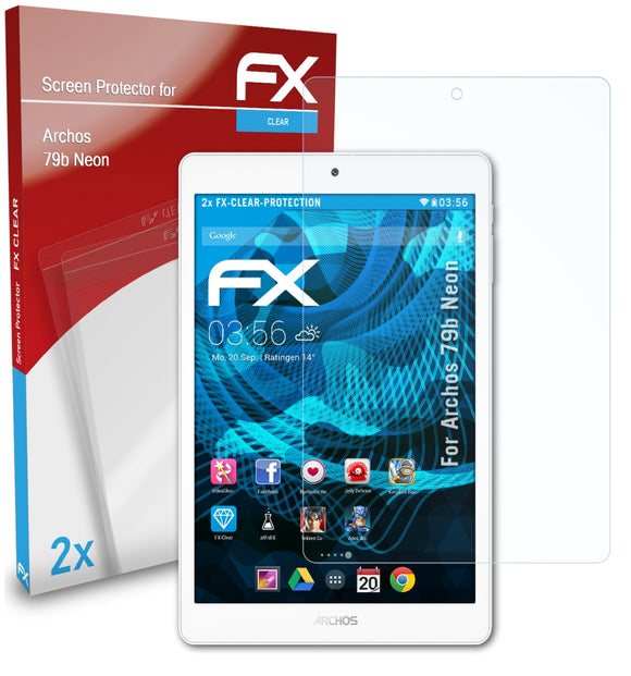 atFoliX FX-Clear Schutzfolie für Archos 79b Neon