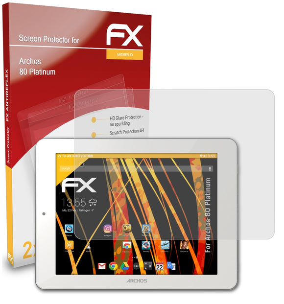 atFoliX FX-Antireflex Displayschutzfolie für Archos 80 Platinum