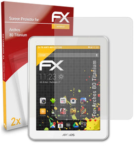 atFoliX FX-Antireflex Displayschutzfolie für Archos 80 Titanium