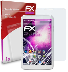 atFoliX FX-Hybrid-Glass Panzerglasfolie für Archos 80b Helium 4G