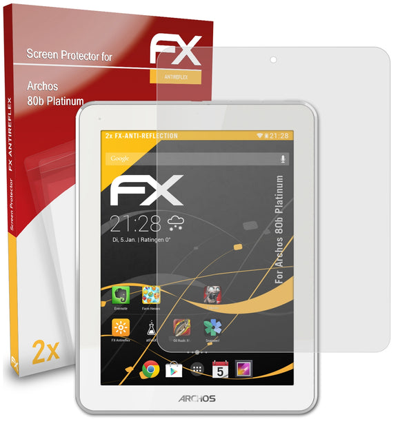 atFoliX FX-Antireflex Displayschutzfolie für Archos 80b Platinum