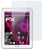 Glasfolie atFoliX kompatibel mit Archos 80b Platinum, 9H Hybrid-Glass FX