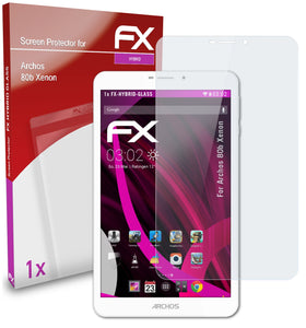 atFoliX FX-Hybrid-Glass Panzerglasfolie für Archos 80b Xenon