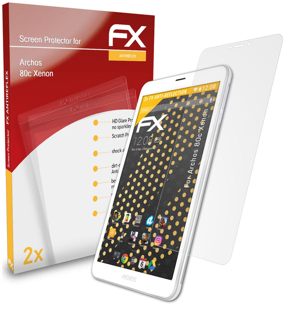 atFoliX FX-Antireflex Displayschutzfolie für Archos 80c Xenon