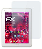 Glasfolie atFoliX kompatibel mit Archos 97b Titanium, 9H Hybrid-Glass FX