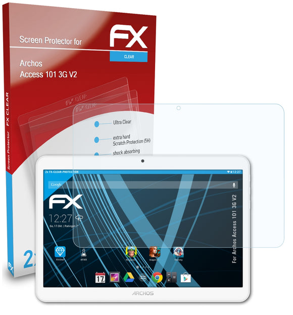 atFoliX FX-Clear Schutzfolie für Archos Access 101 3G V2