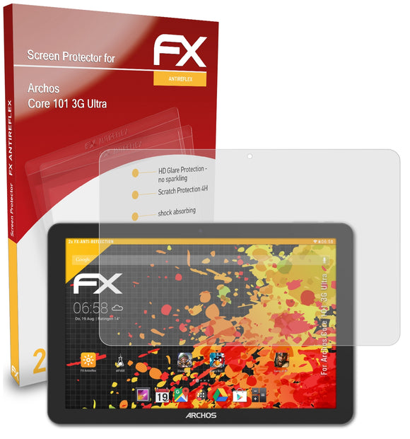 atFoliX FX-Antireflex Displayschutzfolie für Archos Core 101 3G Ultra