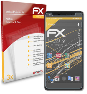 atFoliX FX-Antireflex Displayschutzfolie für Archos Diamond 2 Plus