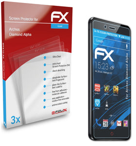 atFoliX FX-Clear Schutzfolie für Archos Diamond Alpha