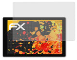 Panzerfolie atFoliX kompatibel mit Archos Hello 10 inch, entspiegelnde und stoßdämpfende FX (3X)