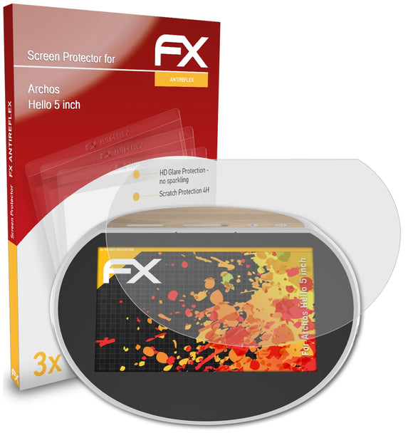 atFoliX FX-Antireflex Displayschutzfolie für Archos Hello 5 inch