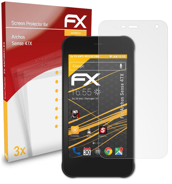 atFoliX FX-Antireflex Displayschutzfolie für Archos Sense 47X