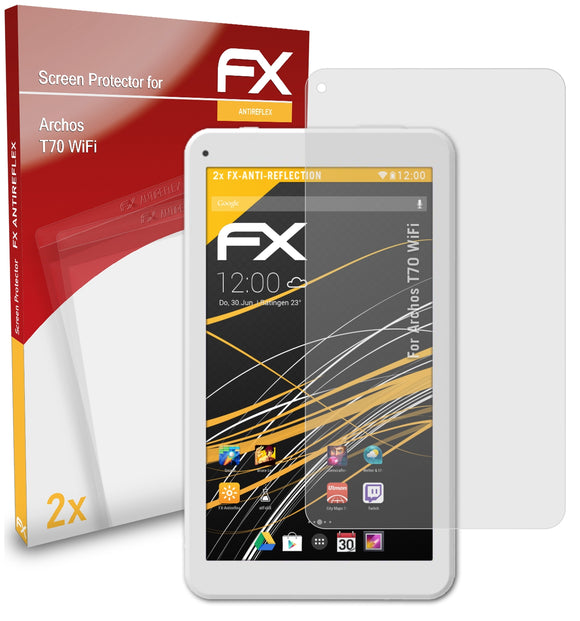 atFoliX FX-Antireflex Displayschutzfolie für Archos T70 WiFi