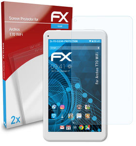 atFoliX FX-Clear Schutzfolie für Archos T70 WiFi