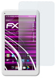 Glasfolie atFoliX kompatibel mit Archos T70 WiFi, 9H Hybrid-Glass FX