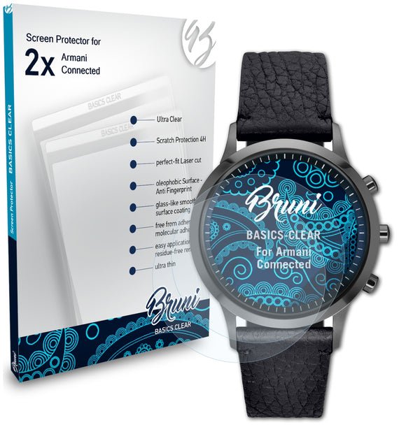 Bruni Basics-Clear Displayschutzfolie für Armani Connected