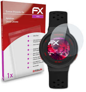 atFoliX FX-Hybrid-Glass Panzerglasfolie für Armitron Droid Chrono