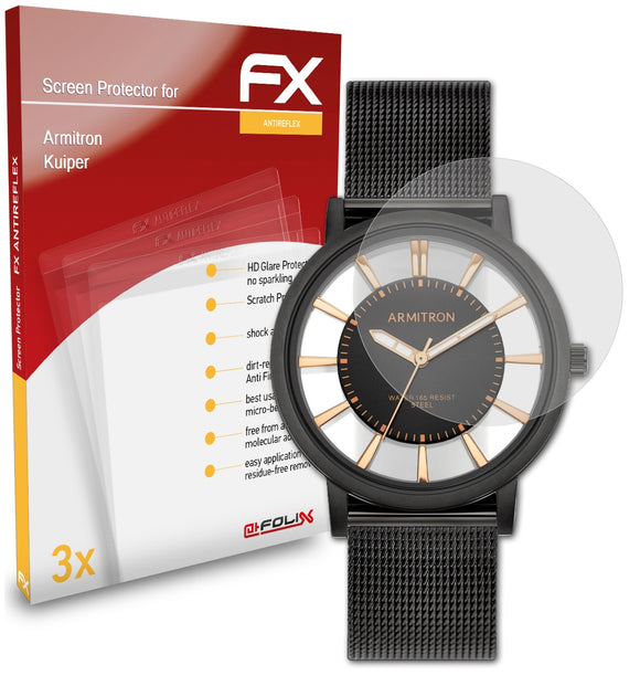 atFoliX FX-Antireflex Displayschutzfolie für Armitron Kuiper