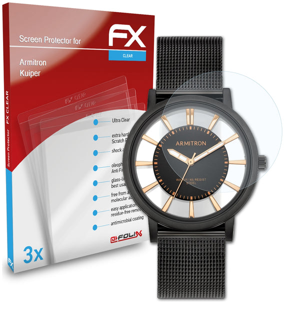 atFoliX FX-Clear Schutzfolie für Armitron Kuiper